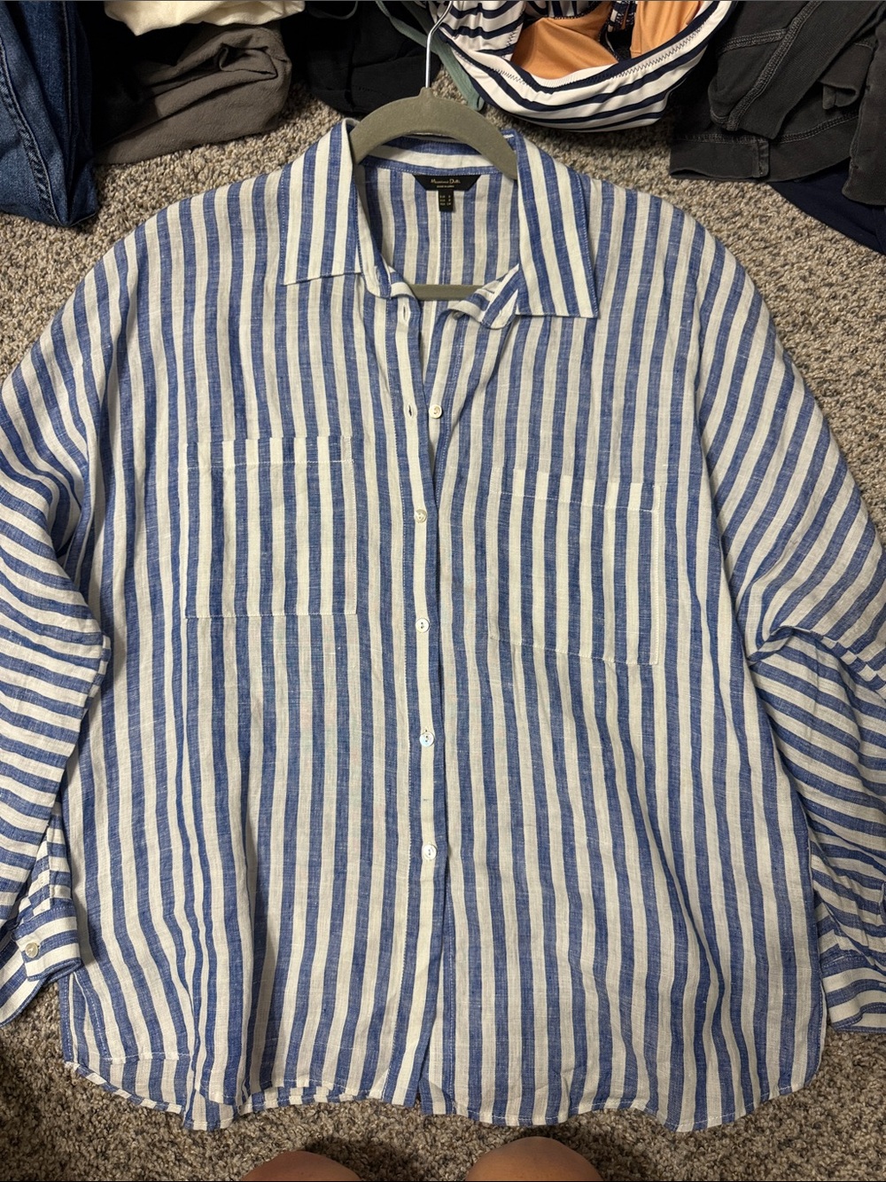 Massimo Dutti Linen Small
